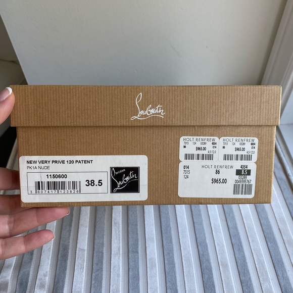 Christian Louboutin New Very Prive 38.5 or 8.5 - Picture 11 of 11